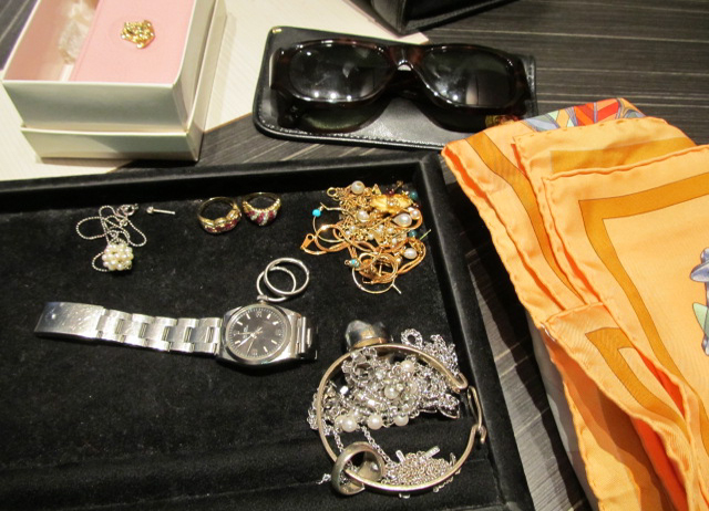 金プラチナ・時計・サングラス・スカーフ眠っていませんか?