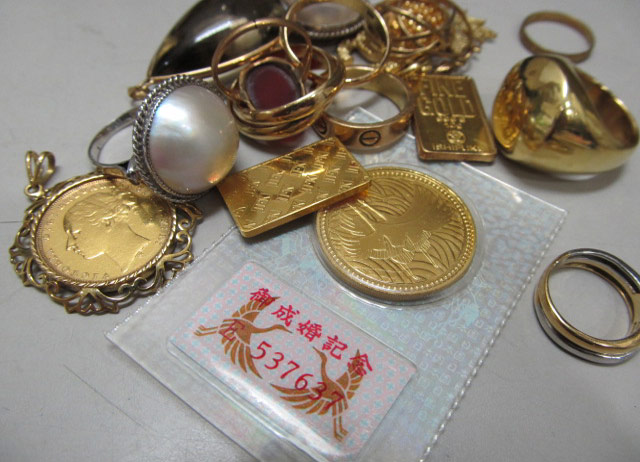 金貨、額面越え買取