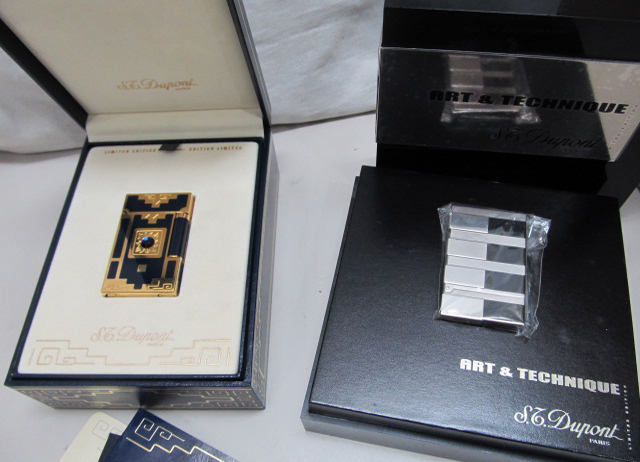 デュポン ダンヒル カルティエなどブランドライター買取ます