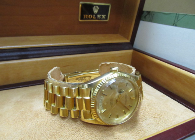 ロレックス1803金無垢の買取