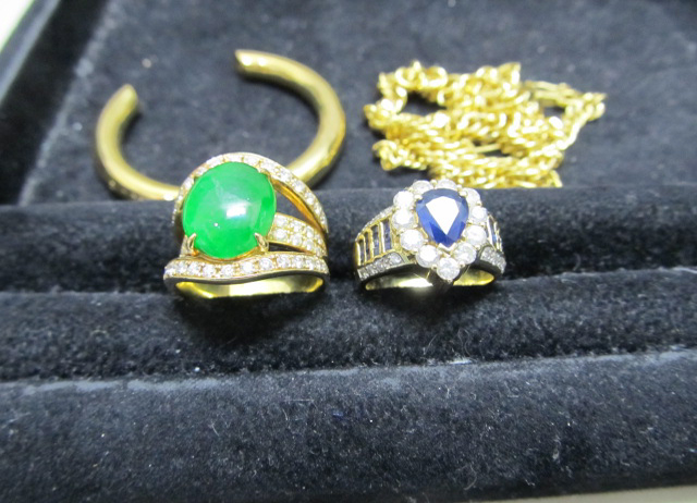 サファイア 翡翠 金の買取