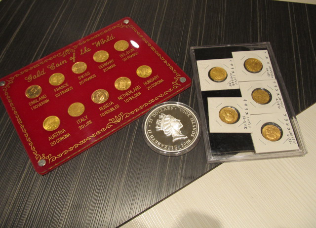 コレクションの金貨は眠っていませんか?