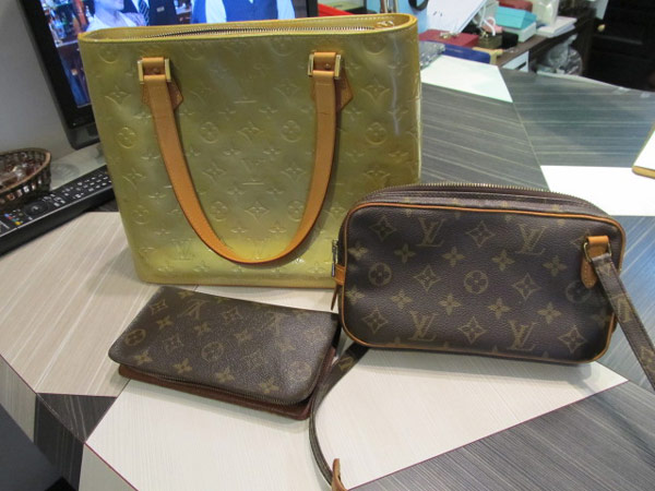 ルイヴィトンのバッグ強化買取中です!!