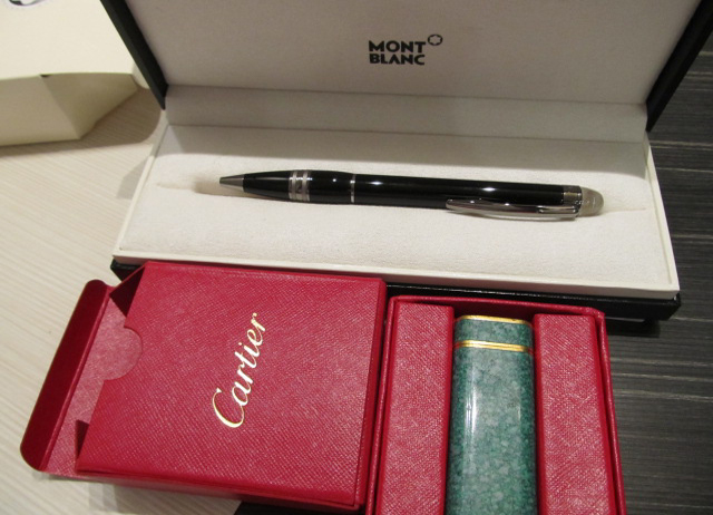 モンブランやカルティエダンヒルのライター万年筆は眠っていませんか