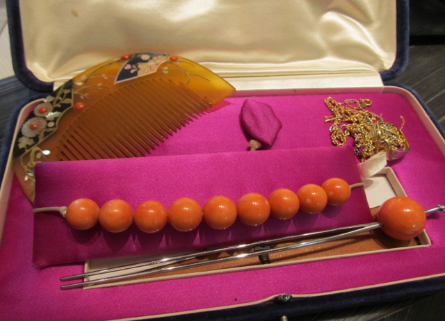 珊瑚 鼈甲 かんざし古道具の買取