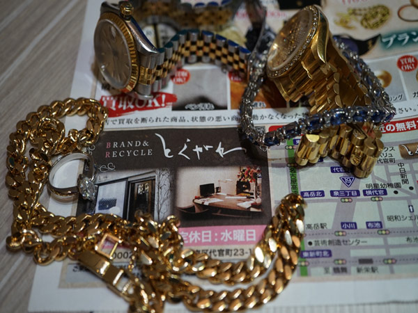 金、宝石、ロレックス、ダイヤモンドを年末買取大商談祭で!!